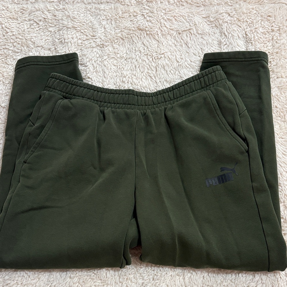 Puma Olive Joggers